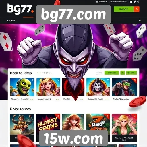 Desempenho do bg77.com no mercado de jogos online